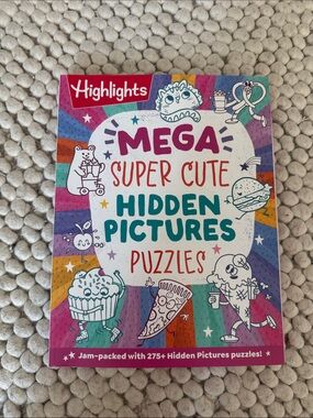 Highlights Mega Super Cute Hidden Pictures Puzzles - Multicolor